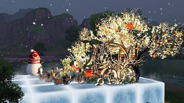 圣诞主题  想要知道怎么做一辆驯鹿车嘛