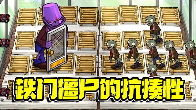 植物大战僵尸：铁门僵尸的抗揍性还不如老爷子！这是怎么一回事？