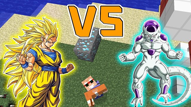 我的世界龙珠生存35：变身成超级赛亚人3，战胜大反派弗利萨