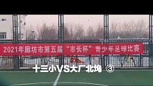 十三小VS大厂北坞三