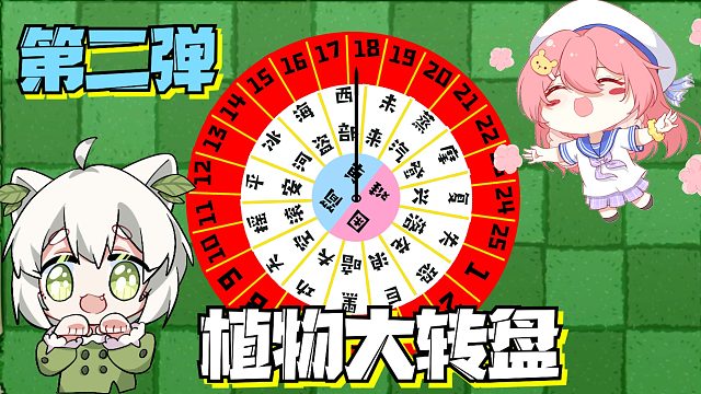 植物大战僵尸：小阿点来袭！用大转盘的方式来打开PVZ