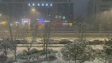 答应给你们拍的雪