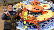 拍视频最贵的食材，重达10斤的大波龙，钳子比巴掌大，真过瘾！
