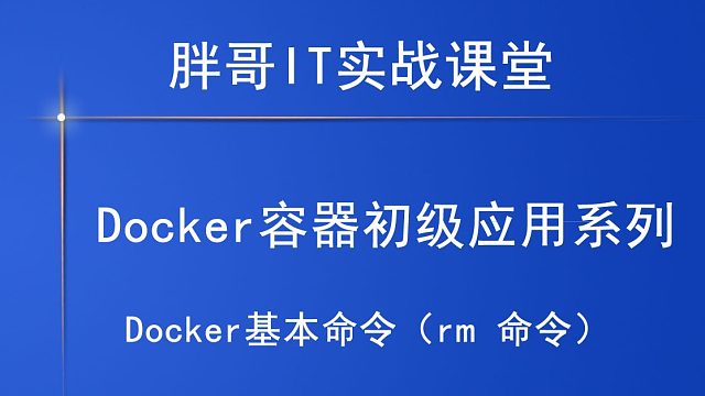 Docker基本命令（rm 命令）-上2-1