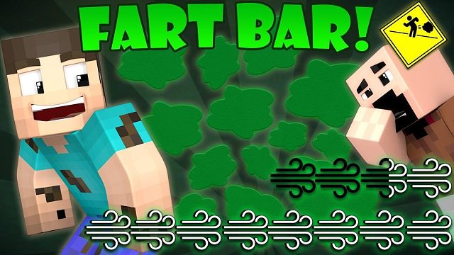 我的世界动画：如果在我的世界中添加了一个屁条，会发生什么！