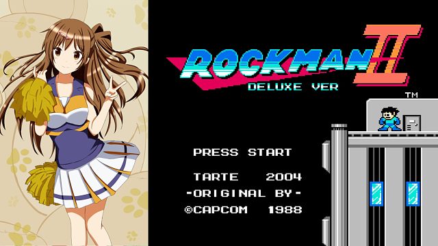 FC 洛克人2 Daluxe Ver (a1 Version) 通关录像 (1080p 60)