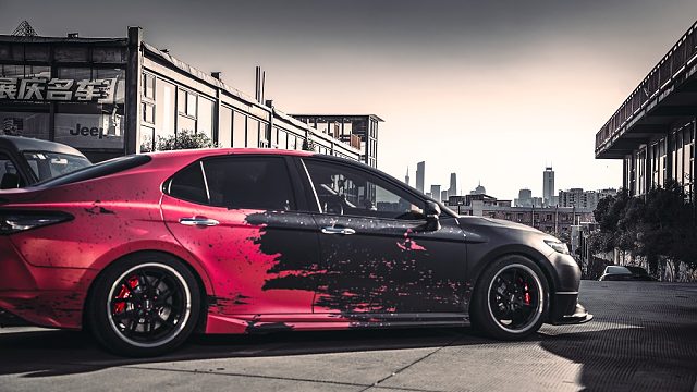 【宣传视频】丰田凯美瑞改装TEI P4后轮一体式刹车套件，汽车刹车改装案例