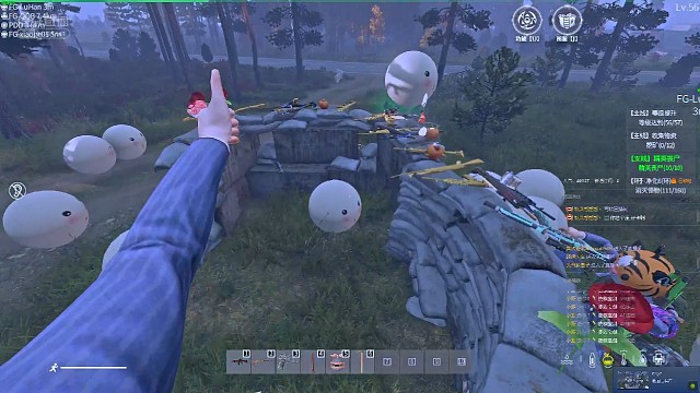dayz一地装备太震撼了
