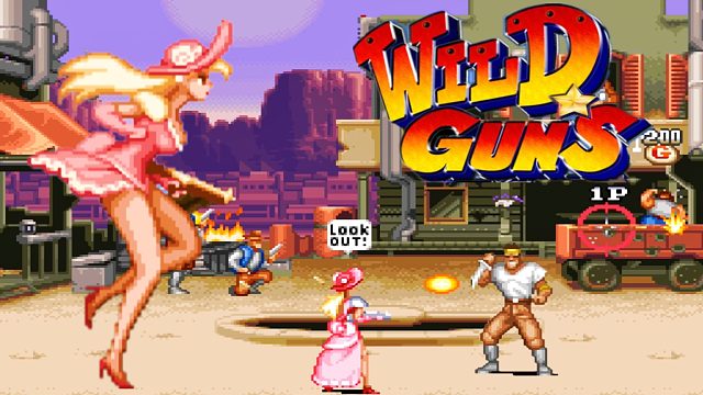 SFC游戏荒野双枪，穿得越粉，打人越狠