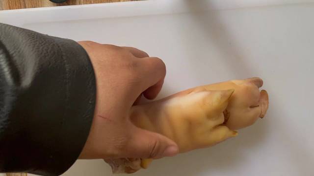 猪手开刀、你家猪手开刀吗！