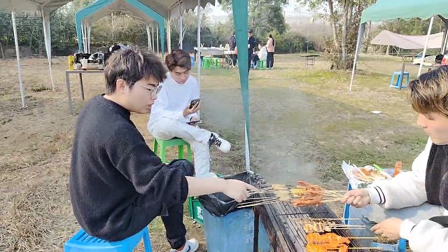 户外烧烤