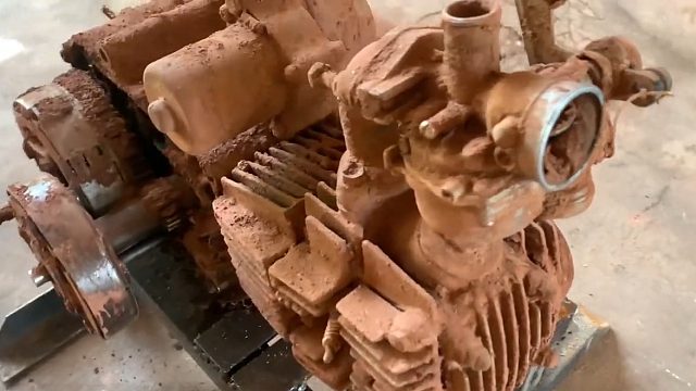 男子翻新一台本田发动机，全程高能