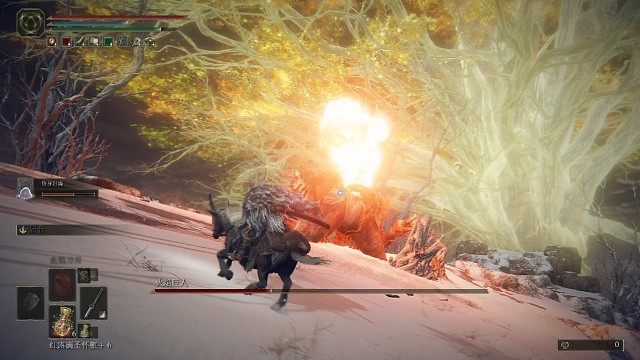 《老头环》boss“火焰巨人”