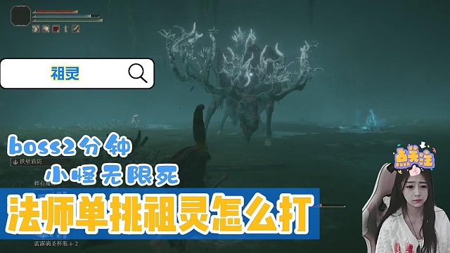 埃尔登法环-法师单挑祖灵怎么打~路上比取经还可怕