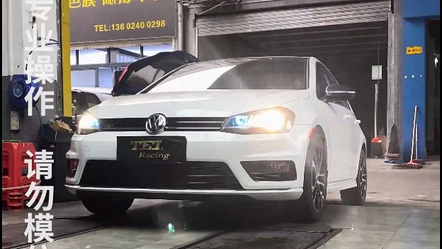 合法改装刹车视频，大众高尔夫7升级TEI刹车套件
