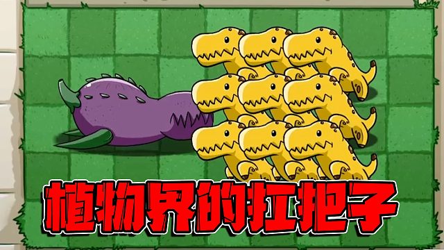 植物大战僵尸：植物界的大哥简直太牛了！一个便能顶十几个植物！