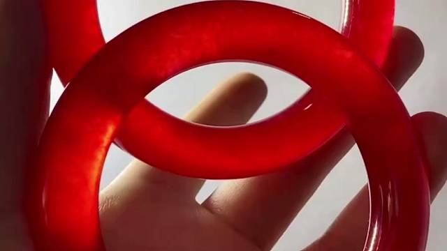 高冰老翡翠手镯