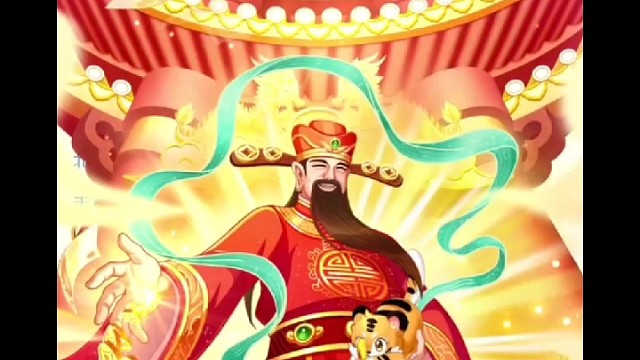 财神到礼物特效，祝你恭喜发财！