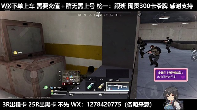 小白板AK三杀灭队！