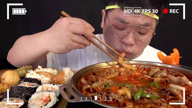 解压版的美食吃播