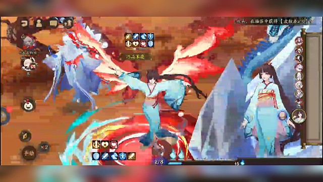 多谢手下留情…暴力花花炸烟花。不知火的花合战皮肤真的好耐看啊！