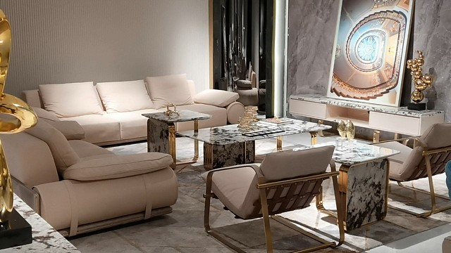 意式轻奢，芬迪款休闲沙发