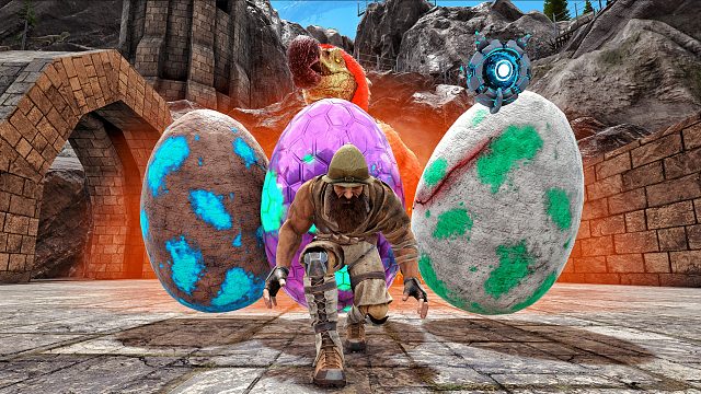 【虾米】方舟起源重生 EP7，战个痛快！击败巨兽和暴虐龙！