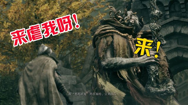 艾尔登法环05 自信满满进城堡，转眼就被恶兆虐