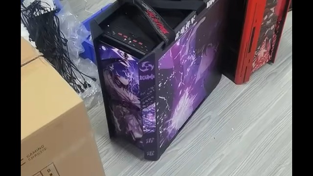 华硕太阳神机箱灯板定制方案