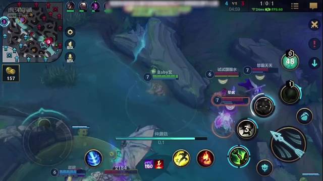 小莫五杀全靠拉扯