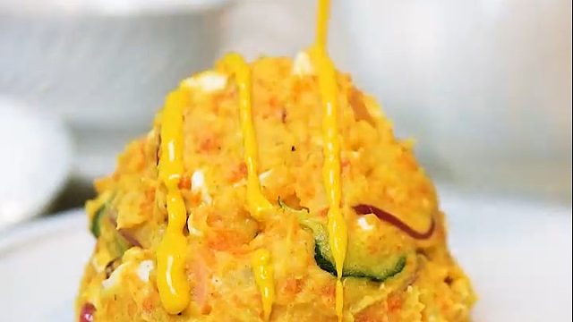 用土豆做的沙拉才是硬核懒人食谱~