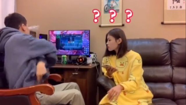 夫妻多年，一个眼神就知道要干嘛