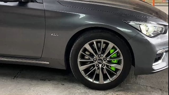 【用车养车】英菲尼迪Q50L改装TEI Racing刹车前P60NS大六活塞卡钳套件