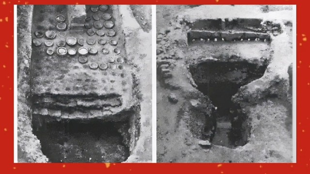 瓷器之唐代定窑白釉海棠杯，花口盘