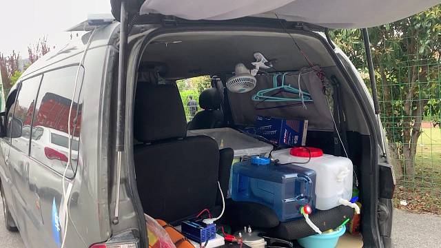 整理一下我的床车装备