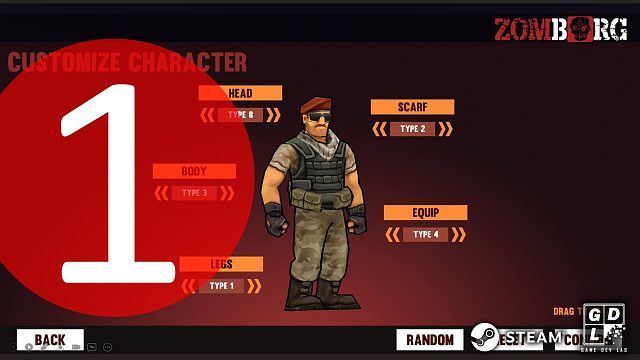 zomborg 1-3关 丧尸独立游戏 通关流程解说