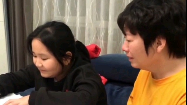 辅导作业气哭，内容过于真实