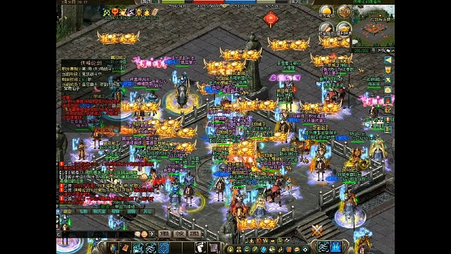 剑侠情缘网络版（剑网1）:大改后侠峰论剑比赛，水系还是可不住火系，魔人砸血一样爆快，很痛（城北大叔）