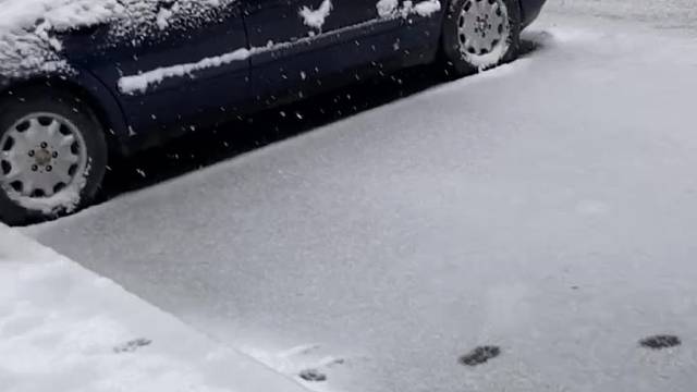 一个人，一场雪，一步一个脚印