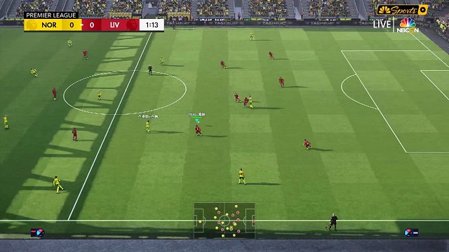 英超NBC记分牌，真实化转播