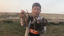 好久没来的海沟宝地抓螃蟹了，今天一来就狂抓6只，发财了