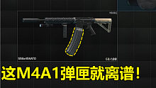 这M4A1的弹匣就离了个大谱！