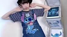 圖片僅供參考 實際更可愛#氣質少女的夢中情裙 #抖in新風潮 #春游穿搭拿捏住了 #史迪奇 #背帶褲