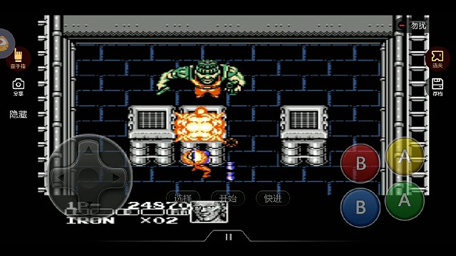 魂斗罗力量，3连发火穿墙打