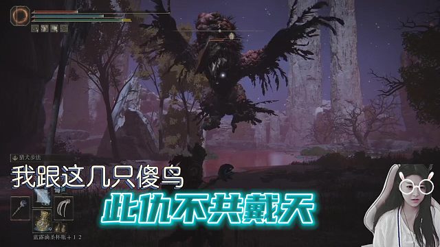 艾尔登法环-为了这几只傻鸟，不带耳机都听见尖叫声
