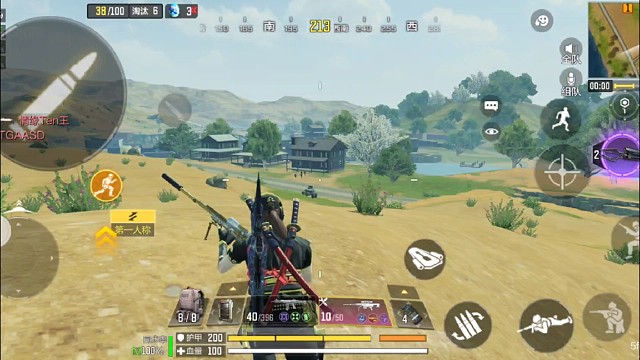 当狙击手看到一队人机