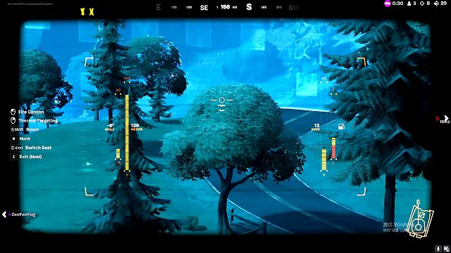 【堡垒之夜】用坦克吃鸡