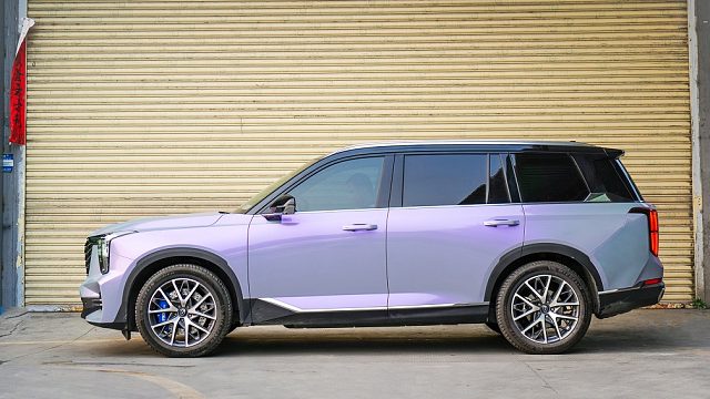 传祺GS8改装升级TEI街道性能刹车套件，前轮装P60ES六活塞卡钳