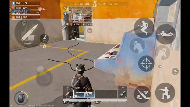 沙漠精彩操作灭队最后败在老六