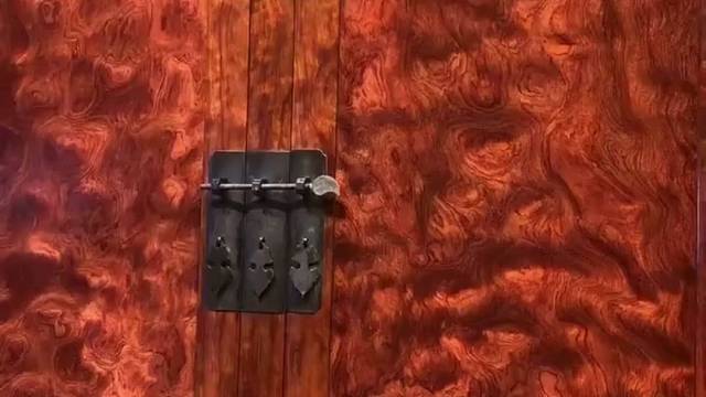 旧藏老海黄独板顶箱柜一套